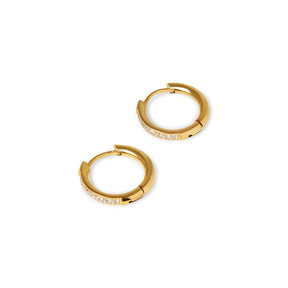 Brinco de Argola Arielle Banhado em Ouro 18K