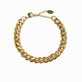 Pulseira de Corrente Petra Banhado em Ouro 18K